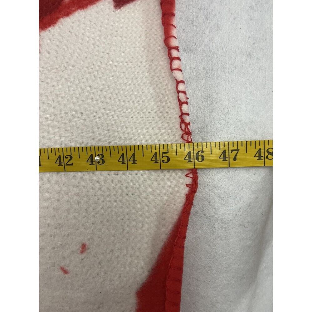 Mike Trout Angels Fleece Throw Blanket 56x46 Red MLB Stadium Giveaway - Picture 6 of 15